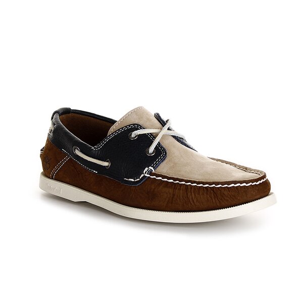 Męskie mokasyny TIMBERLAND HERITAGE BOAT 2 EYE 6502r kolor brązowy