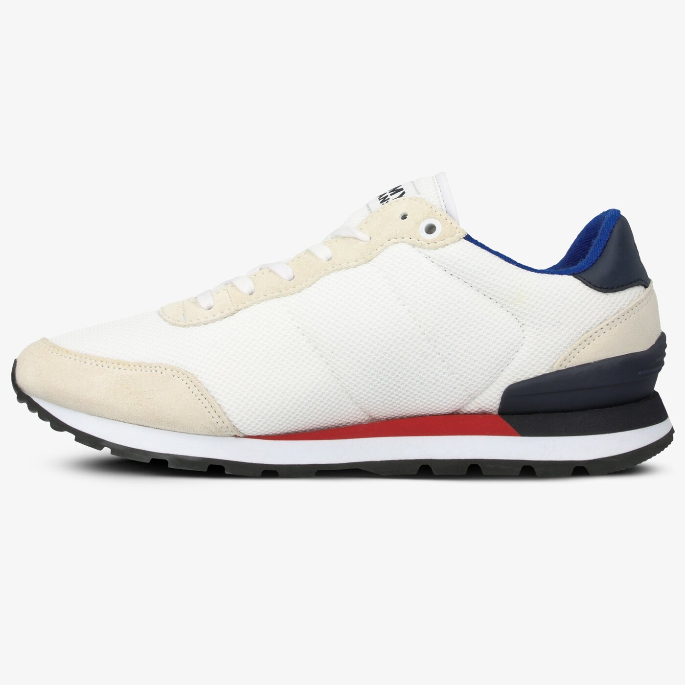 Męskie sneakersy (buty) TOMMY HILFIGER CAUSAL TOMMY JEANS SNEAKER em0em00399ybs kolor biały