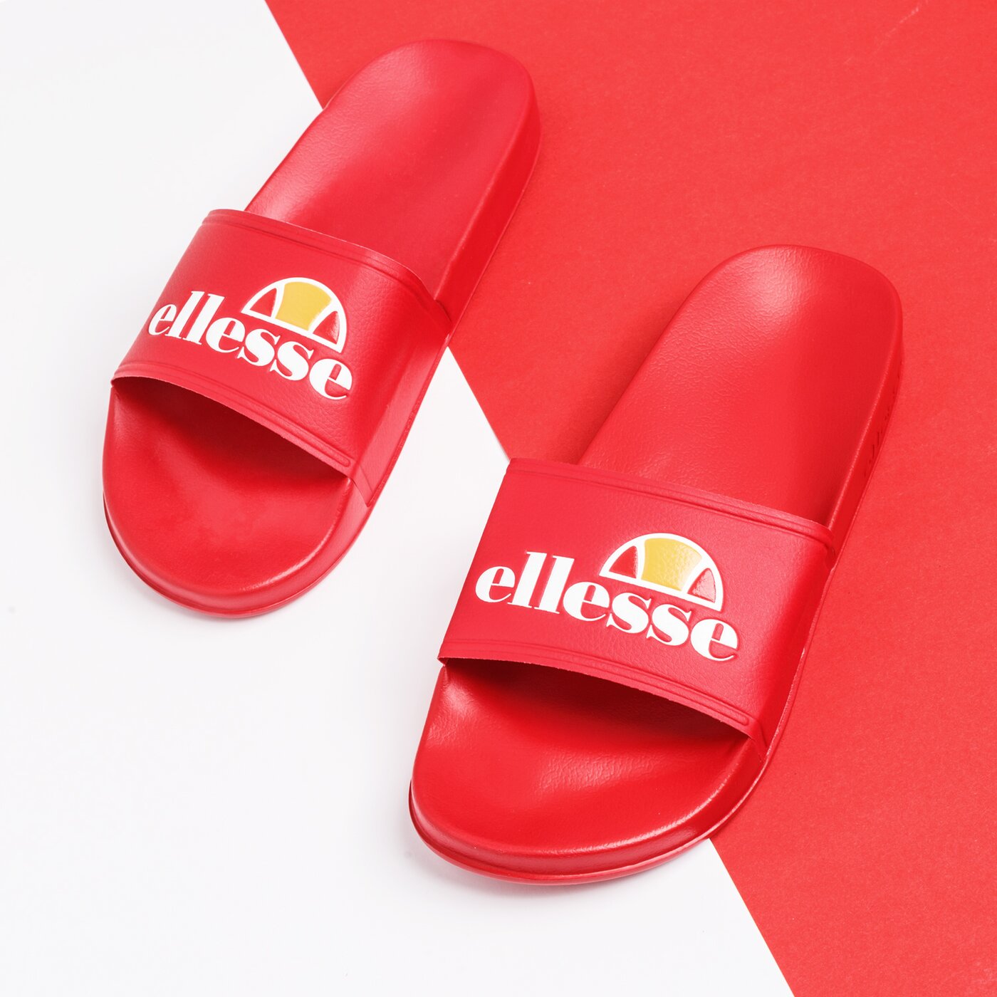 Męskie klapki ELLESSE FILIPPO 613554 kolor czerwony
