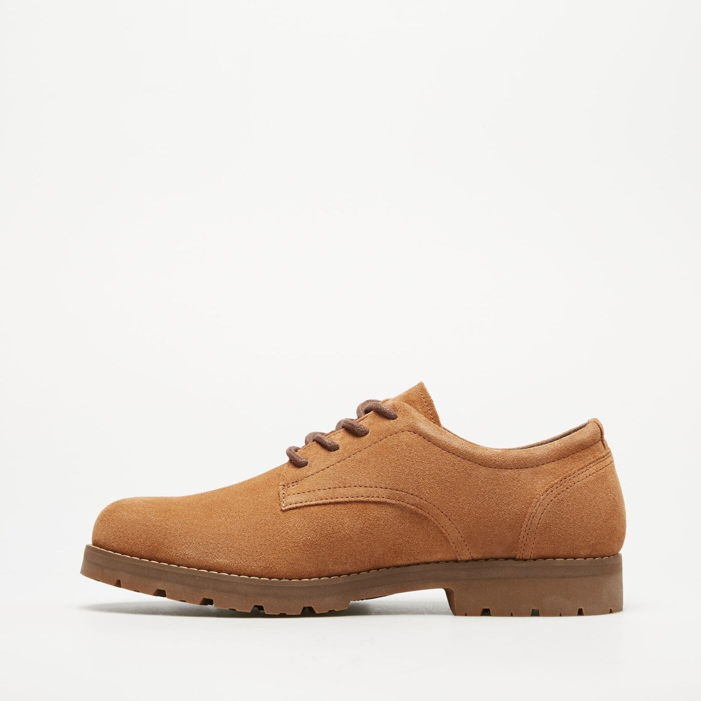 Męskie półbuty TIMBERLAND BRITTON SQUARE LACE UP SHOE tb0a6caxeiz1 kolor brązowy