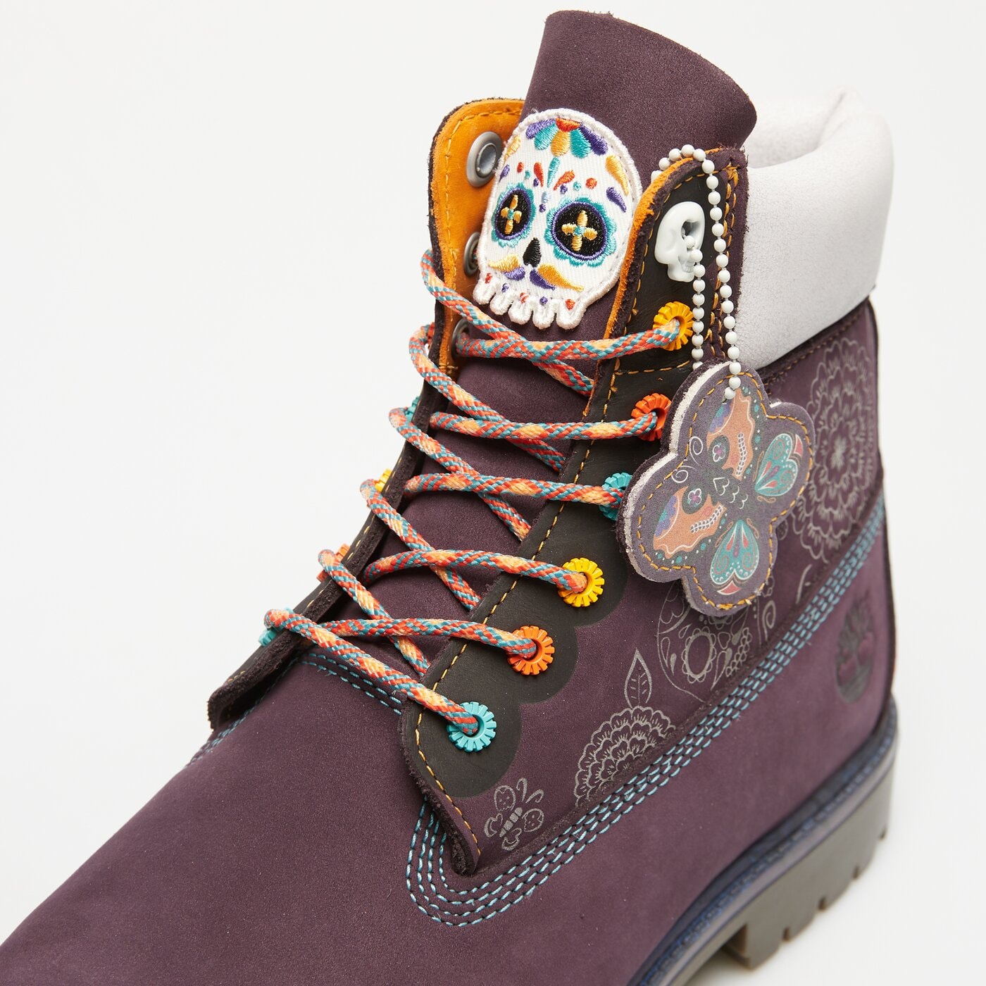 Męskie buty outdoor (trekkingowe) TIMBERLAND 6 IN PREMIUM tb0a41mwejj1 kolor bordowy