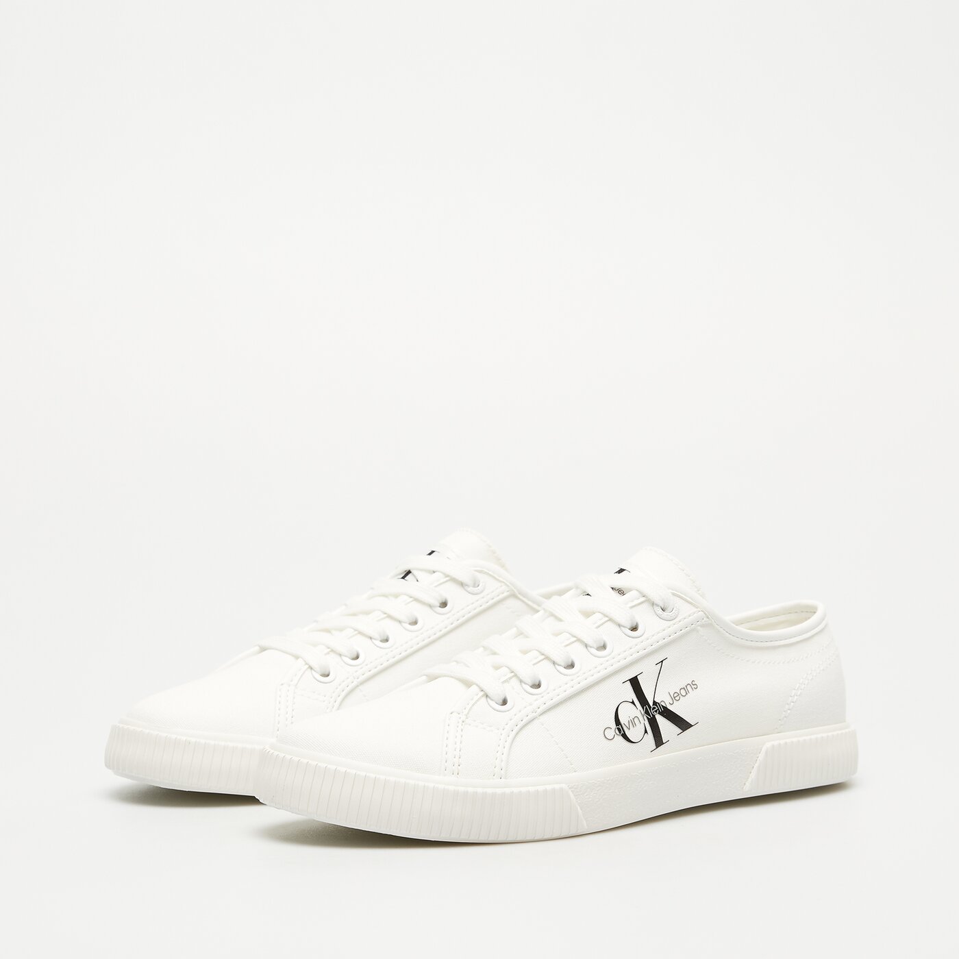 Damskie trampki CALVIN KLEIN ESS VULC MONO W yw0yw00482ybr kolor biały