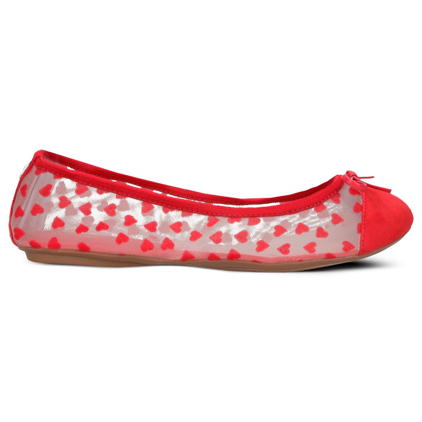 Damskie baleriny (buty) BUTTERFLY TWISTS OLIVIA bt21036168 kolor czerwony