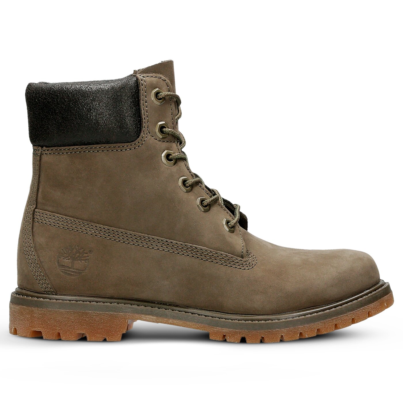 Damskie trapery TIMBERLAND PREMIUM 6 INCH BOOT - W  a1hzm kolor brązowy