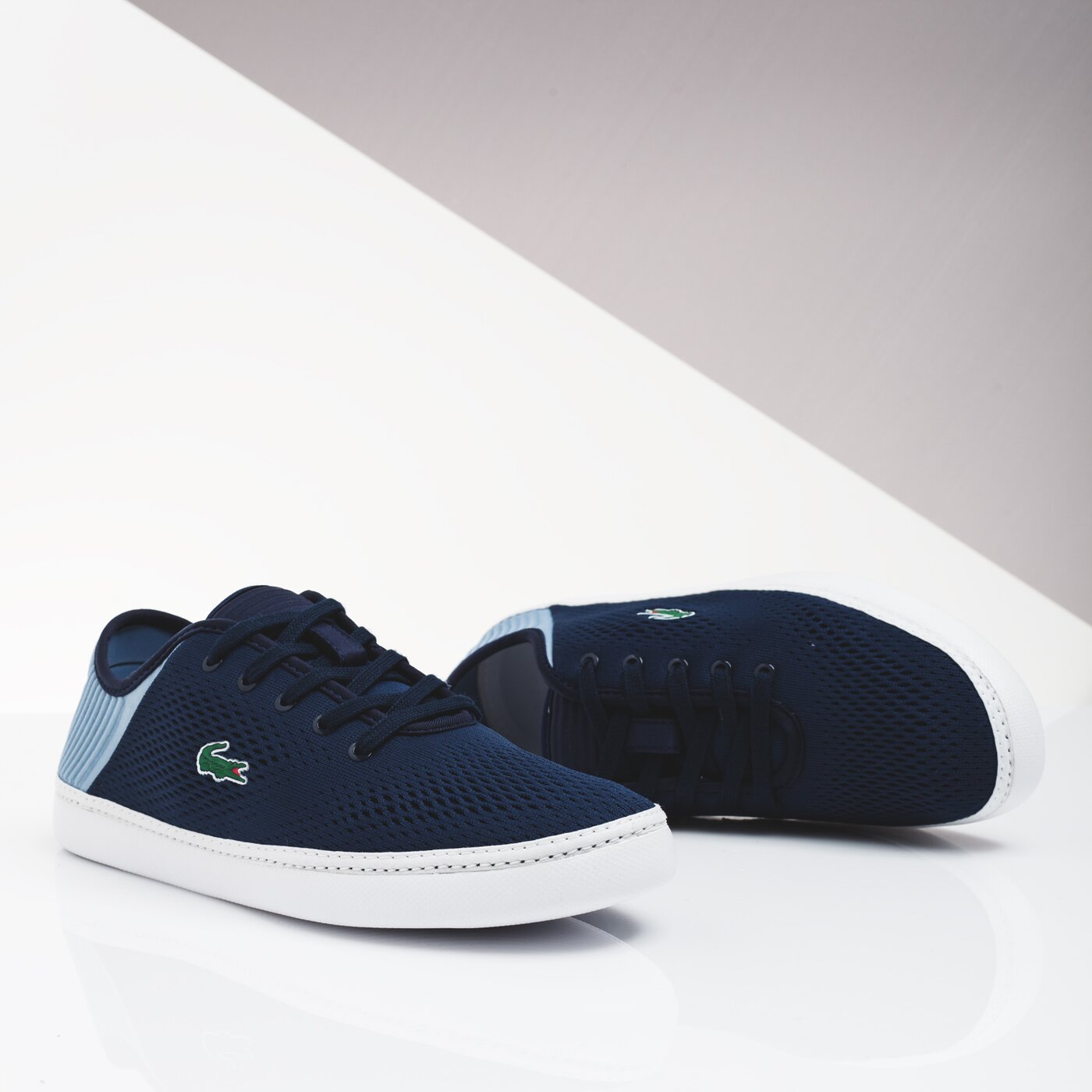Męskie sneakersy (buty) LACOSTE L.YDRO LACE 119 1 CMA 737cma00447e9 kolor granatowy