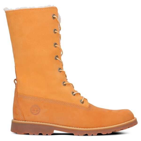 Dziecięce trapery TIMBERLAND 6 IN WP SHEARLING BOOT tb0a156n2311 kolor żółty