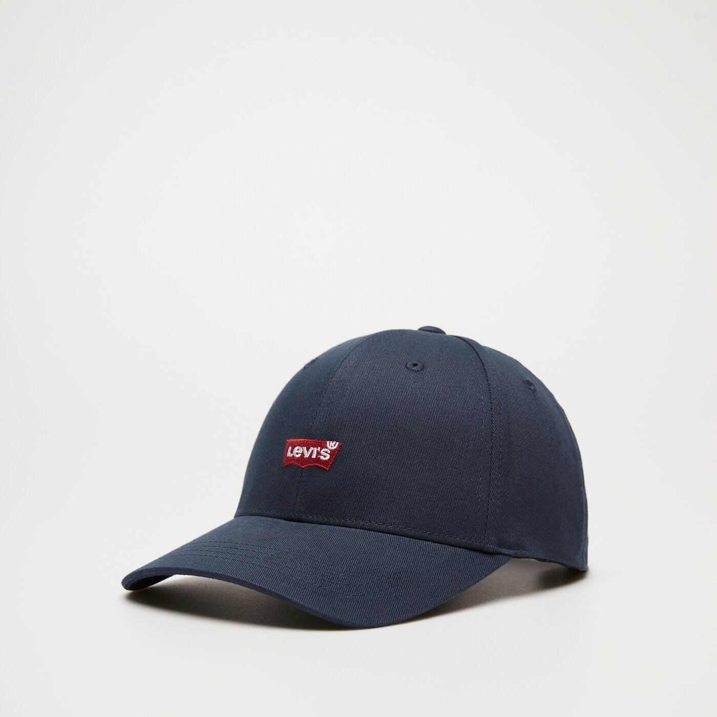 Damska czapka z daszkiem LEVI'S CZAPKA HOUSEMARK FLEXFIT CAP d7723-0003 kolor granatowy