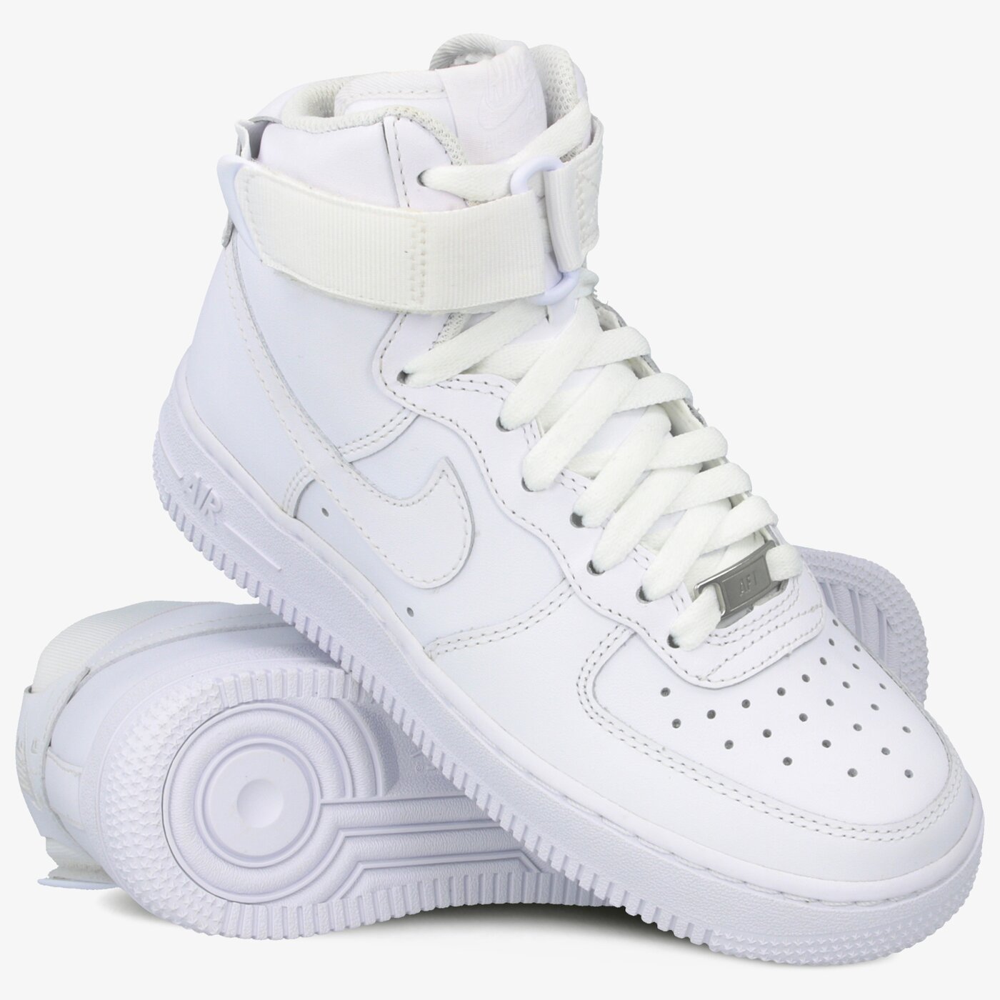 Damskie sneakersy (buty) NIKE WMNS AIR FORCE 1 HIGH 334031-105 kolor biały