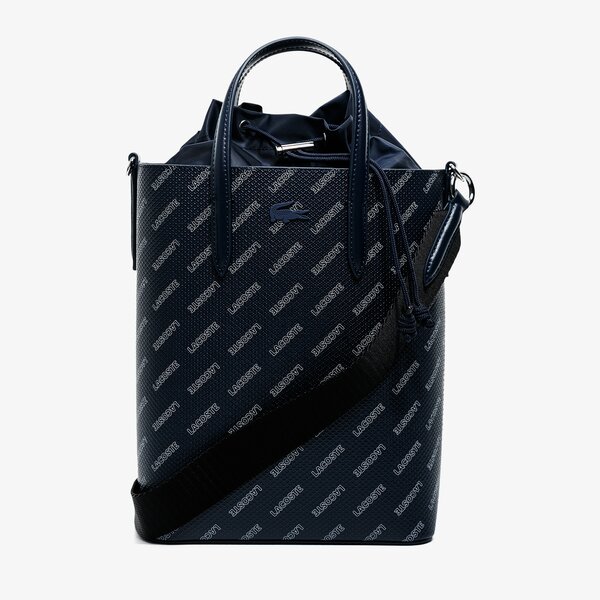 Damska torebka LACOSTE TOREBKA TOP HANDLE BAG nf3224apf91 kolor granatowy