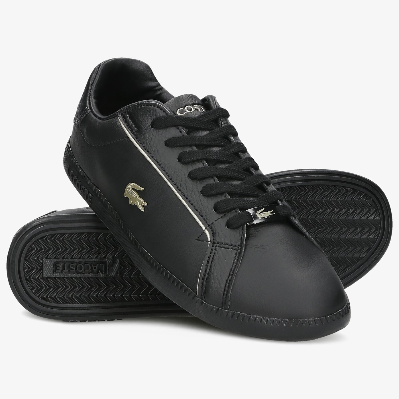 Damskie sneakersy (buty) LACOSTE GRADUATE 0721 1 SFA 741sfa007702h kolor czarny