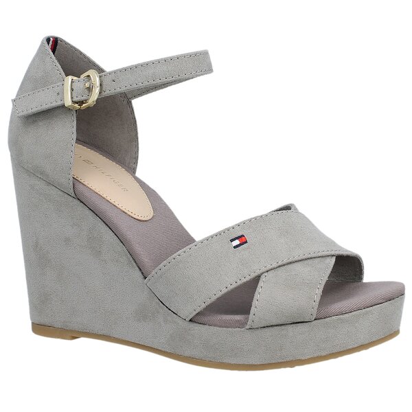 Damskie szpilki / czółenka TOMMY HILFIGER E1285LENA 6D fw56820648051 kolor szary