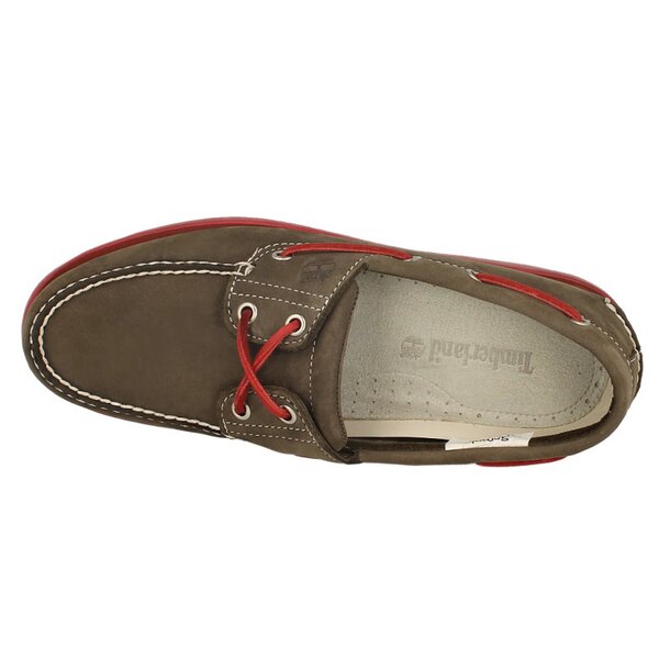 Męskie mokasyny TIMBERLAND CLASSIC 2 EYE  6508a kolor brązowy