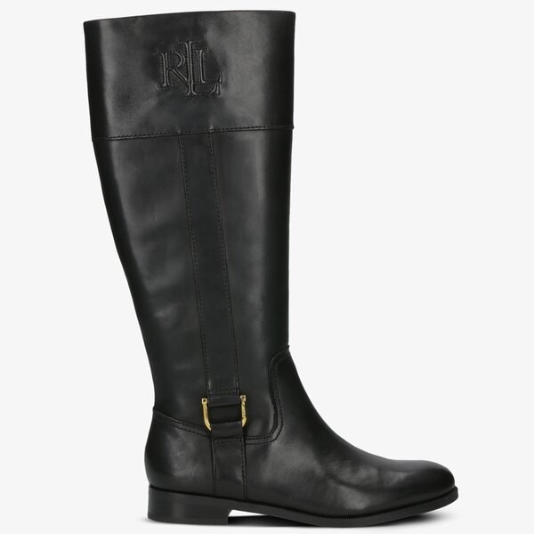 Damskie kozaki LAUREN RALPH LAUREN BERNADINE 802755644001 kolor czarny