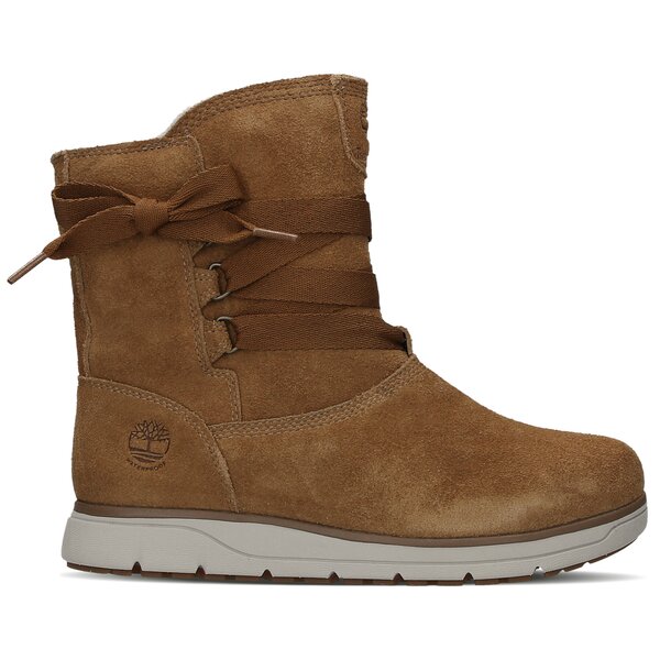 Damskie buty outdoor (trekkingowe) TIMBERLAND LEIGHLAND PULL ON WP a17mw kolor brązowy