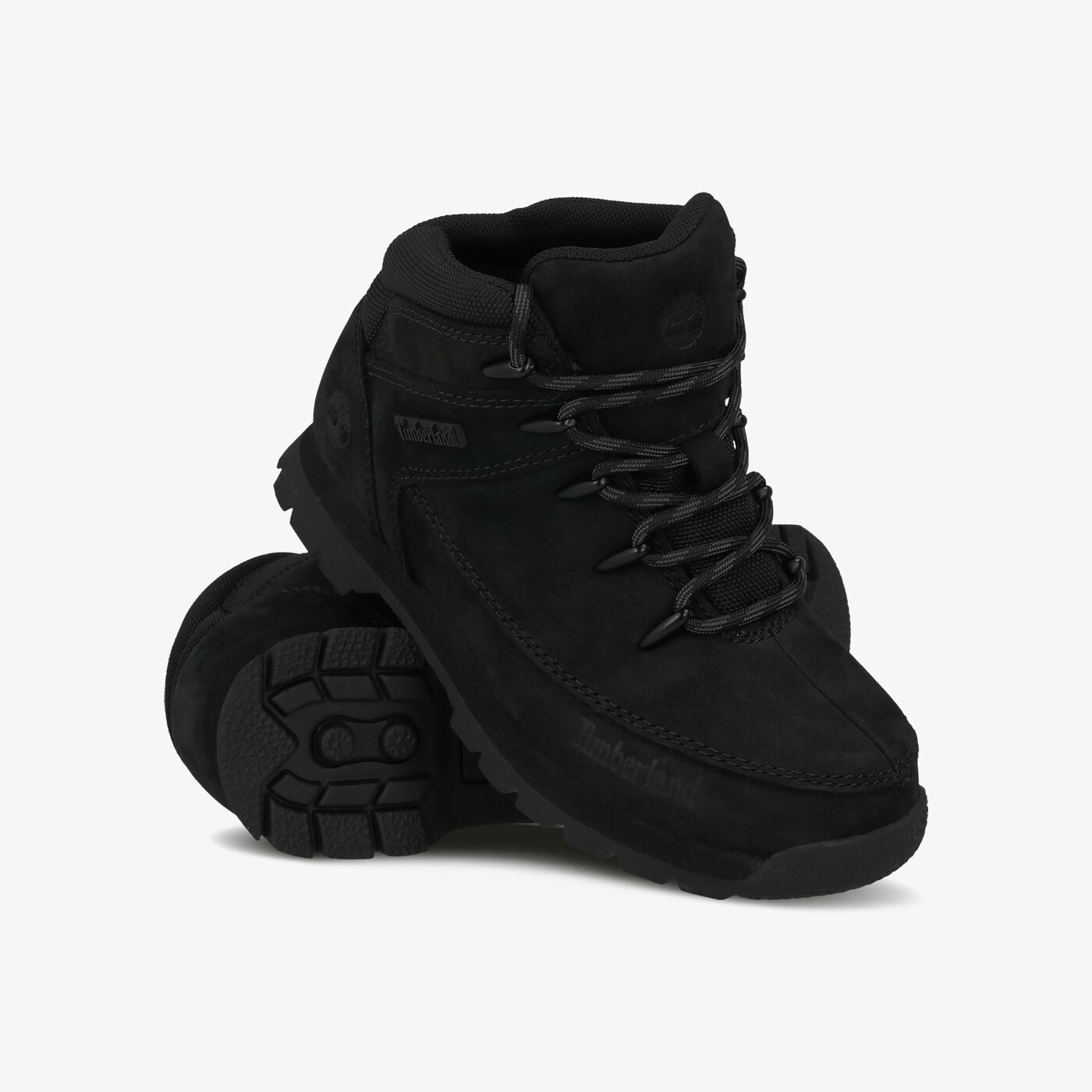 Dziecięce buty outdoor / trekkingowe TIMBERLAND EURO SPRINT  tb0a2b7d0011 kolor czarny