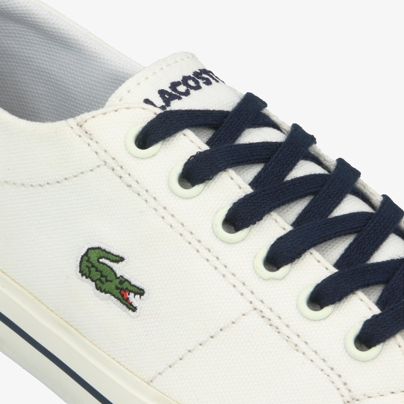 Dziecięce sneakersy (buty) LACOSTE RIBERAC 319 2 CUJ 738cuj0015wn1 kolor biały