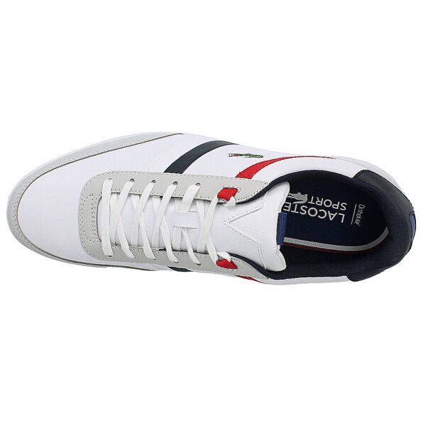 Męskie sneakersy (buty) LACOSTE GIRON TCL  730spm001421g kolor biały