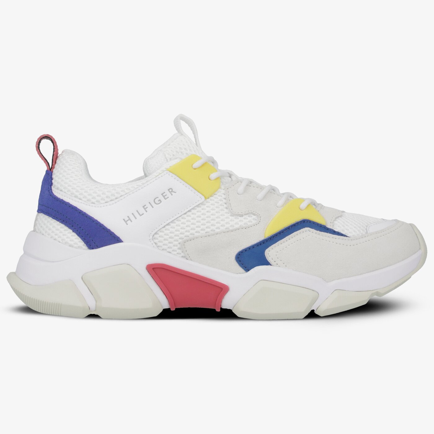 Męskie sneakersy (buty) TOMMY HILFIGER BILLY 1C2 SUMMER fm0fm02281100 kolor biały