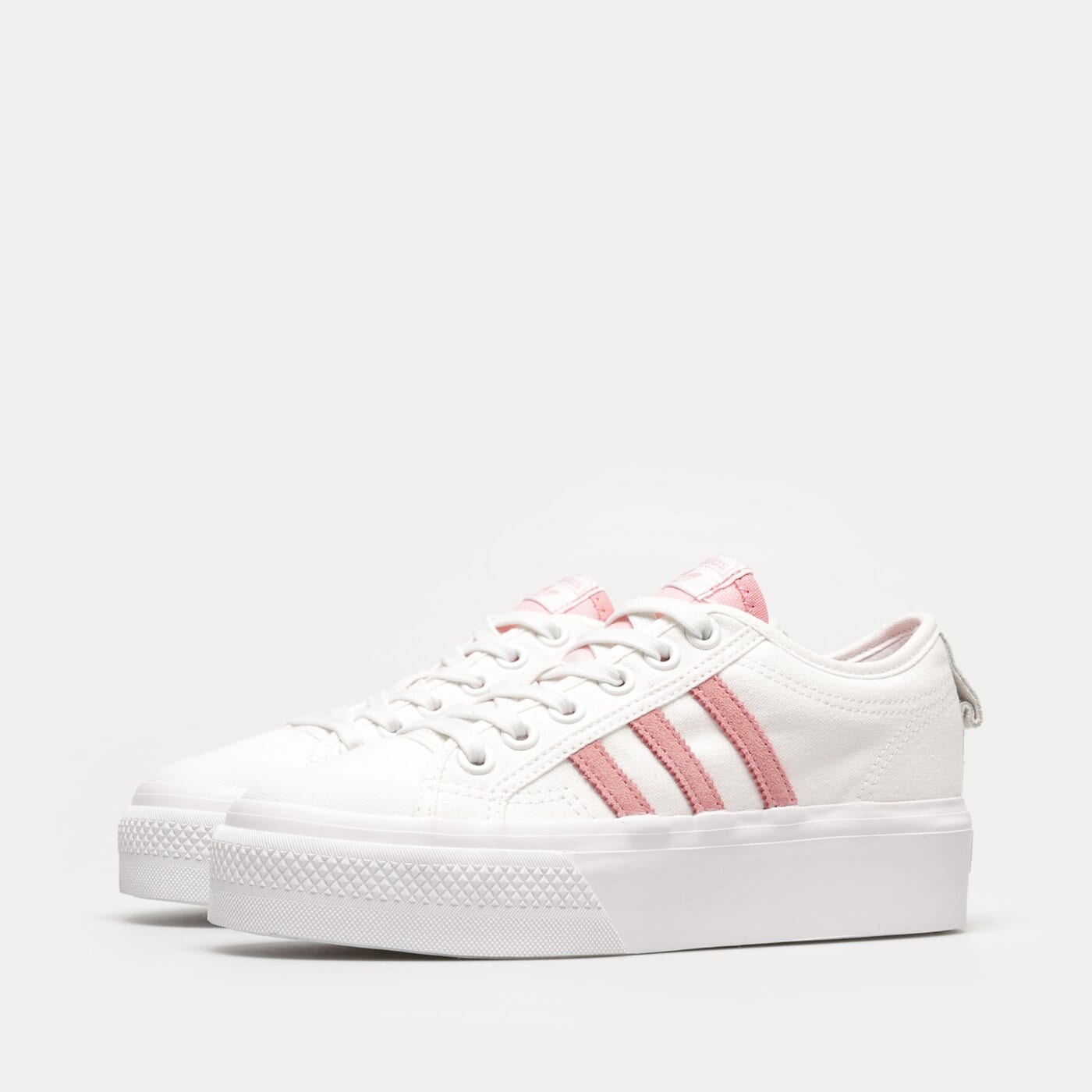 Damskie trampki ADIDAS NIZZA PLATFORM W fz6188 kolor biały