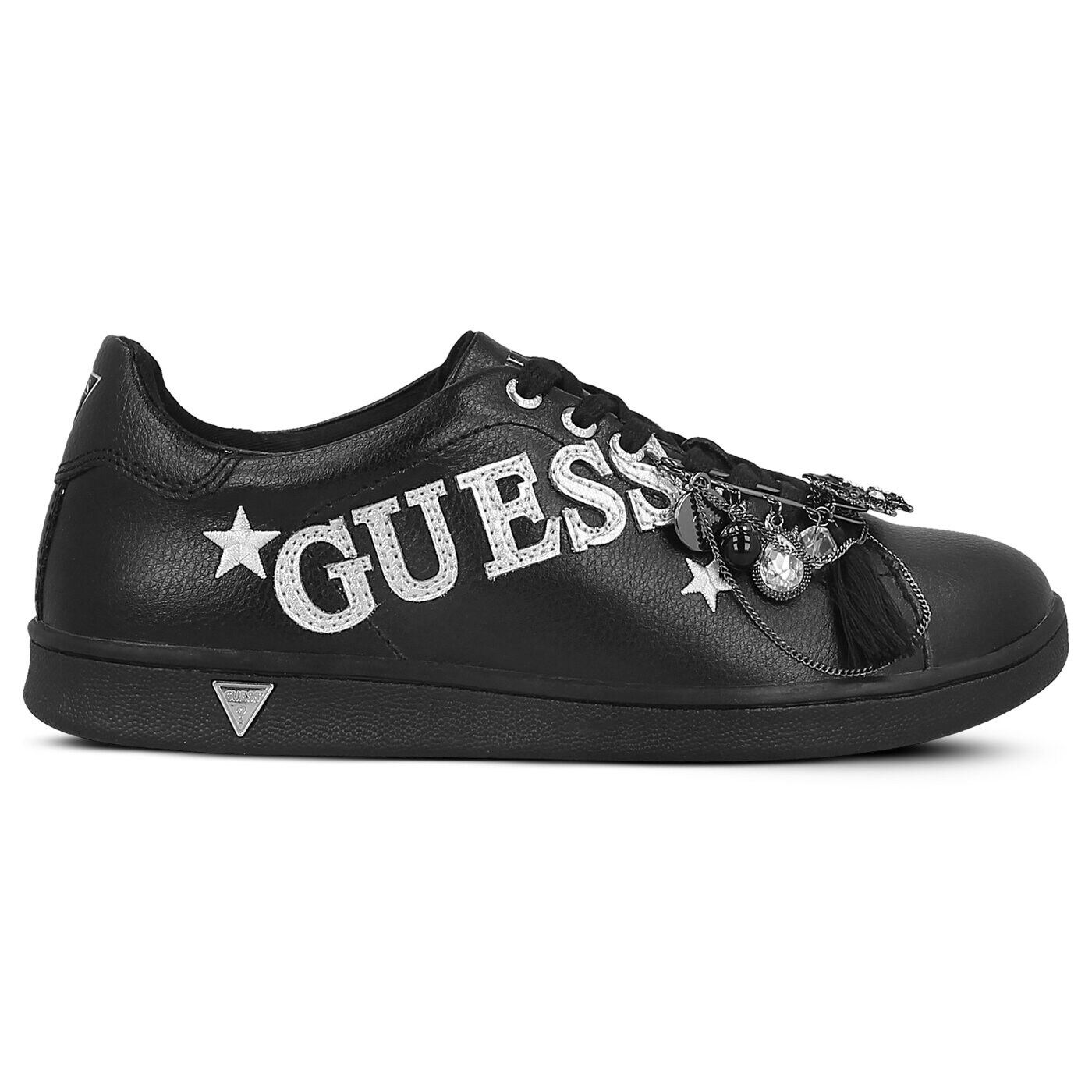 Damskie trampki GUESS SUPER flspr3lem12black kolor czarny