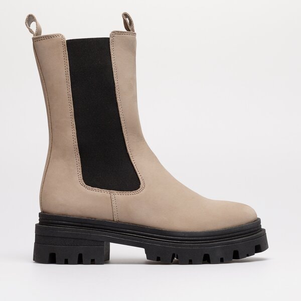 Damskie botki / sztyblety TAMARIS CHELSEA MID 45 TAUPE 1-1-25498-29-341 kolor beżowy