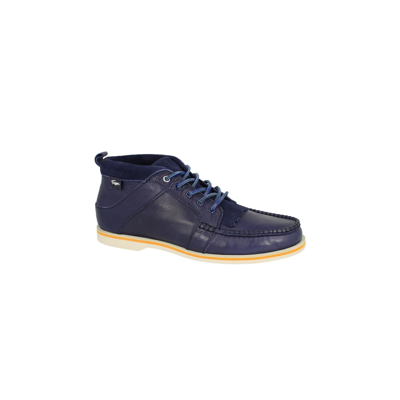 Męskie buty za kostkę LACOSTE BRADFORD MID SL  726stm02362d6 kolor granatowy