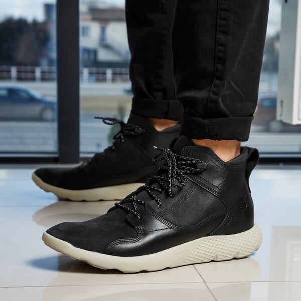 Męskie sneakersy (buty) TIMBERLAND FLYROAM LEATHER HIKER  a1hs1 kolor czarny
