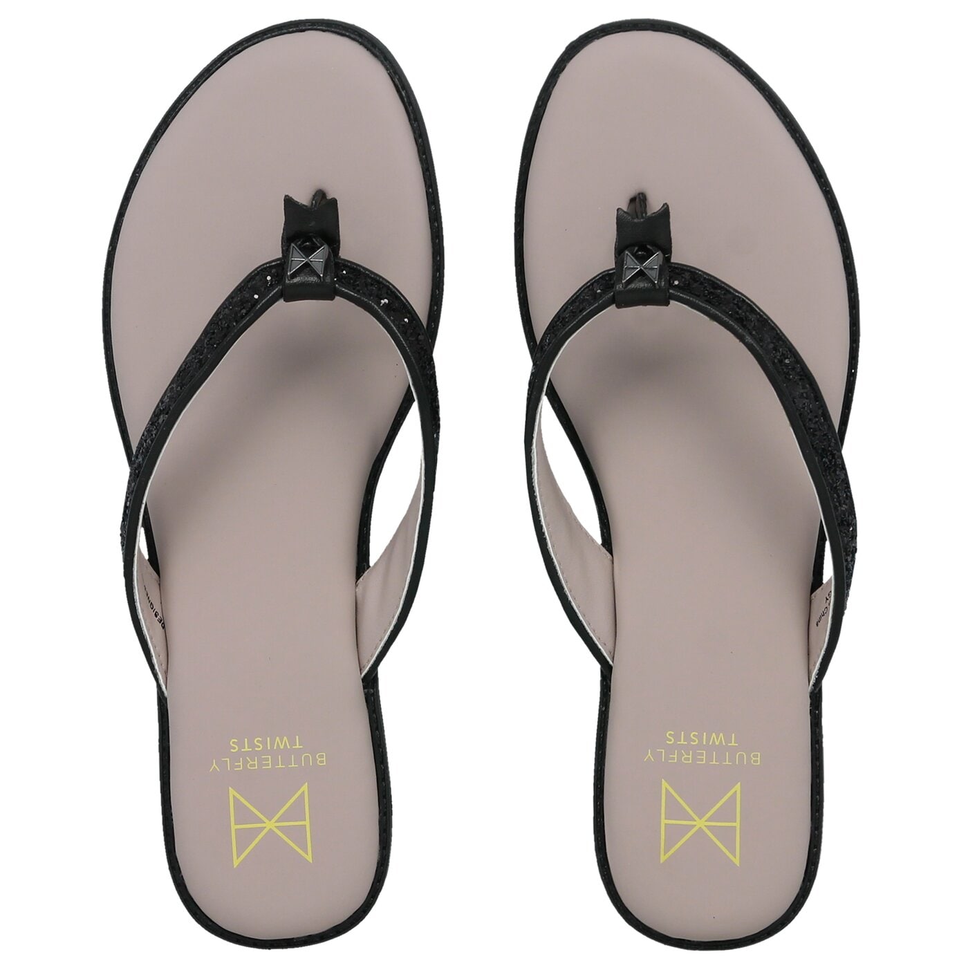 Damskie klapki BUTTERFLY TWISTS BONDI bt27005317 kolor czarny