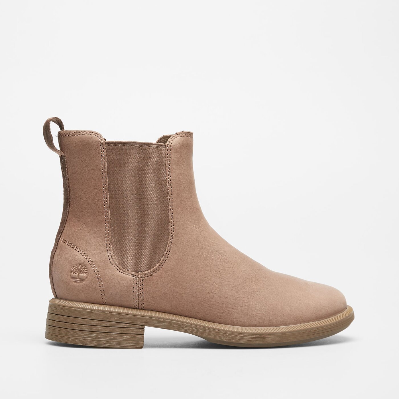 Damskie botki / sztyblety TIMBERLAND VERONA SQUARE MID CHELSEA BOOT tb0a42mjen41 kolor beżowy