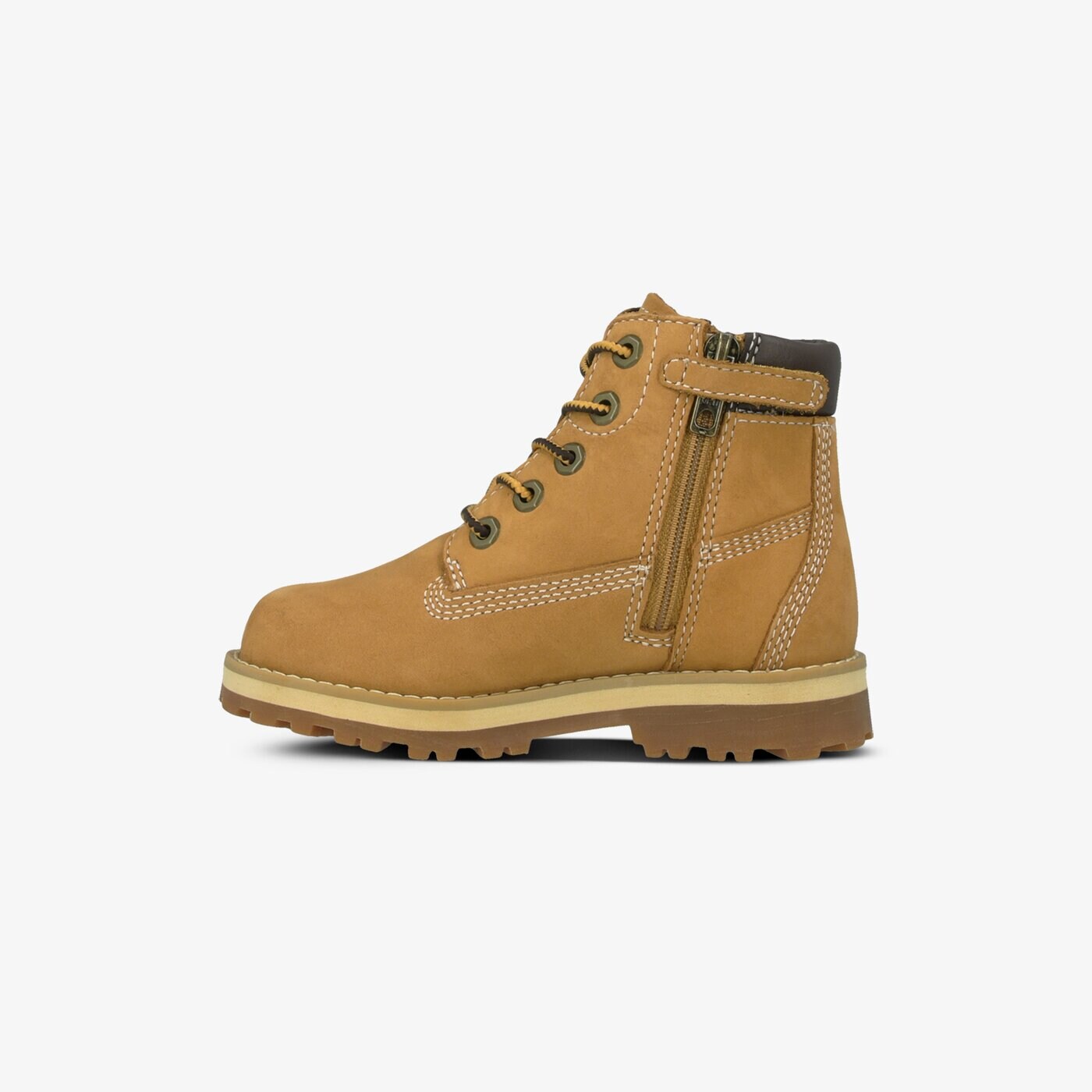 Dziecięce trapery TIMBERLAND COURMA KID TRADITIONAL6IN tb0a28vm2311 kolor żółty