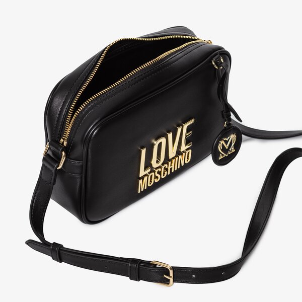 Damska torebka LOVE MOSCHINO TOREBKA LETTERING jc4107pp0flj000a kolor czarny