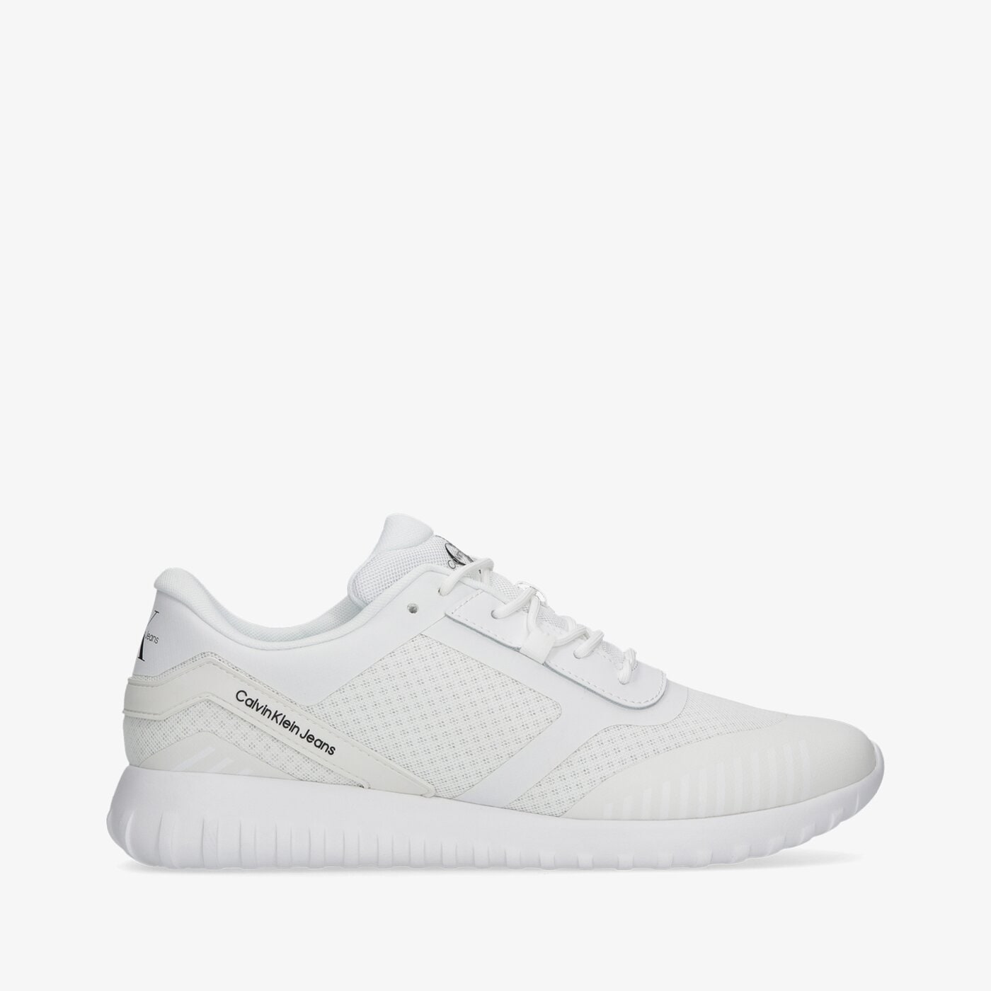 Męskie sneakersy (buty) CALVIN KLEIN RON 5D SPORTY EVA RUNNER 3 ym0ym00340yaf kolor biały