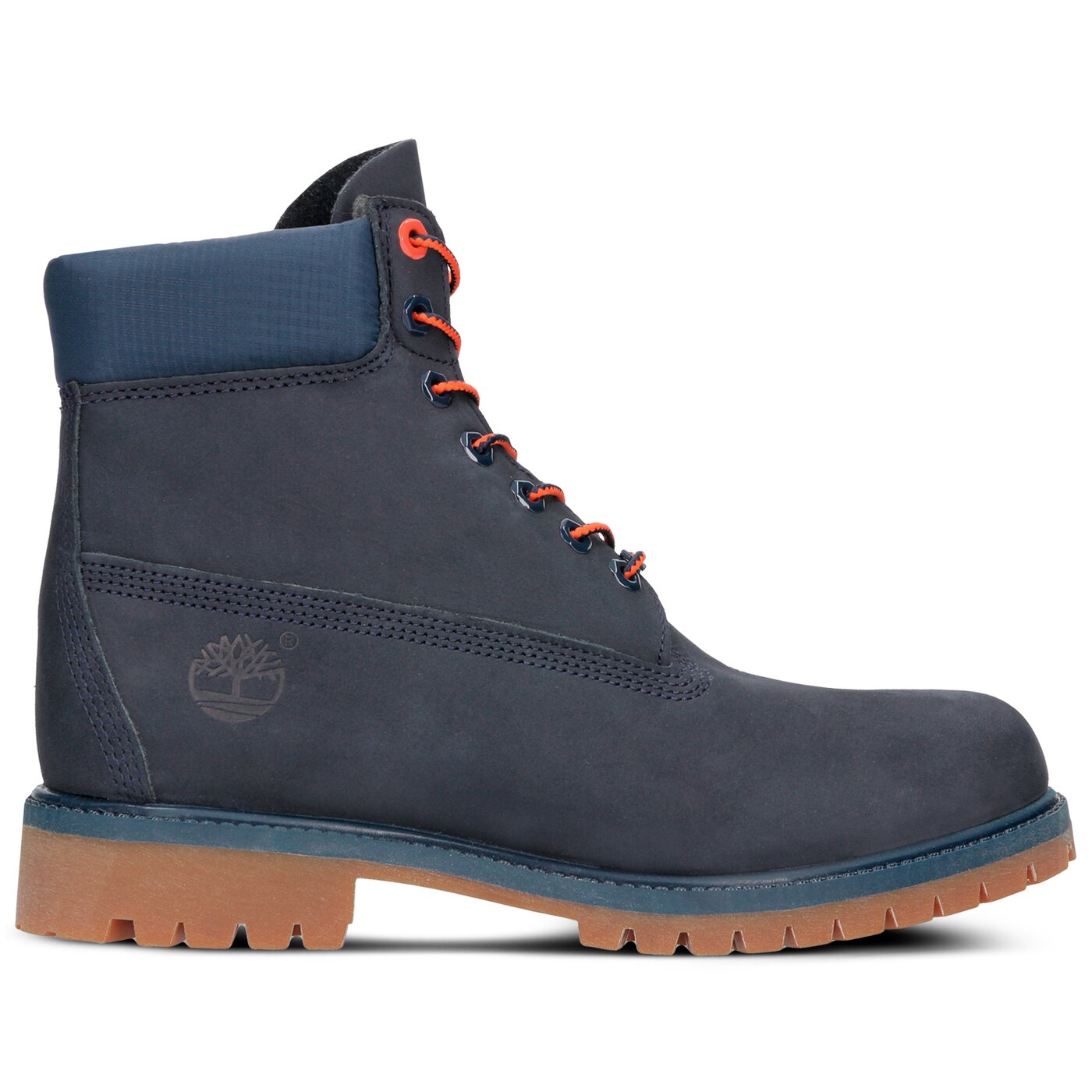 Męskie buty za kostkę TIMBERLAND PREMIUM 6 INCH BOOT  ca1u7x kolor granatowy