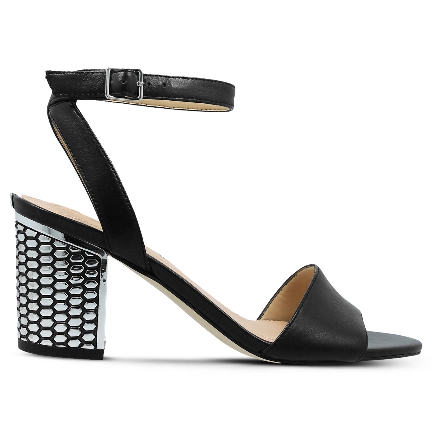 Damskie sandały GUESS RENEE flrne1lea03black kolor czarny