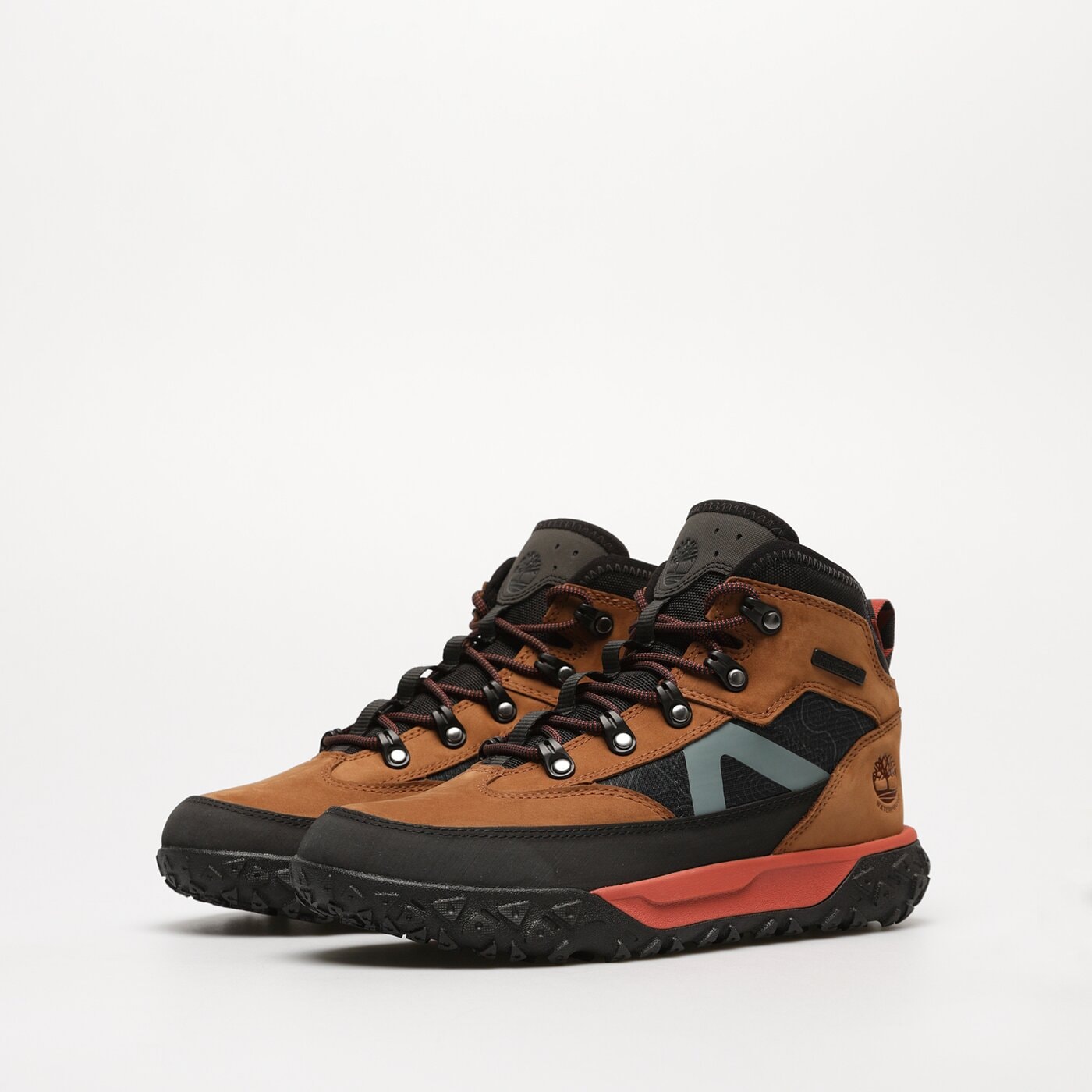 Dziecięce buty outdoor / trekkingowe TIMBERLAND GS MOTION 6 MID F/LWP tb0a66scf131 kolor brązowy