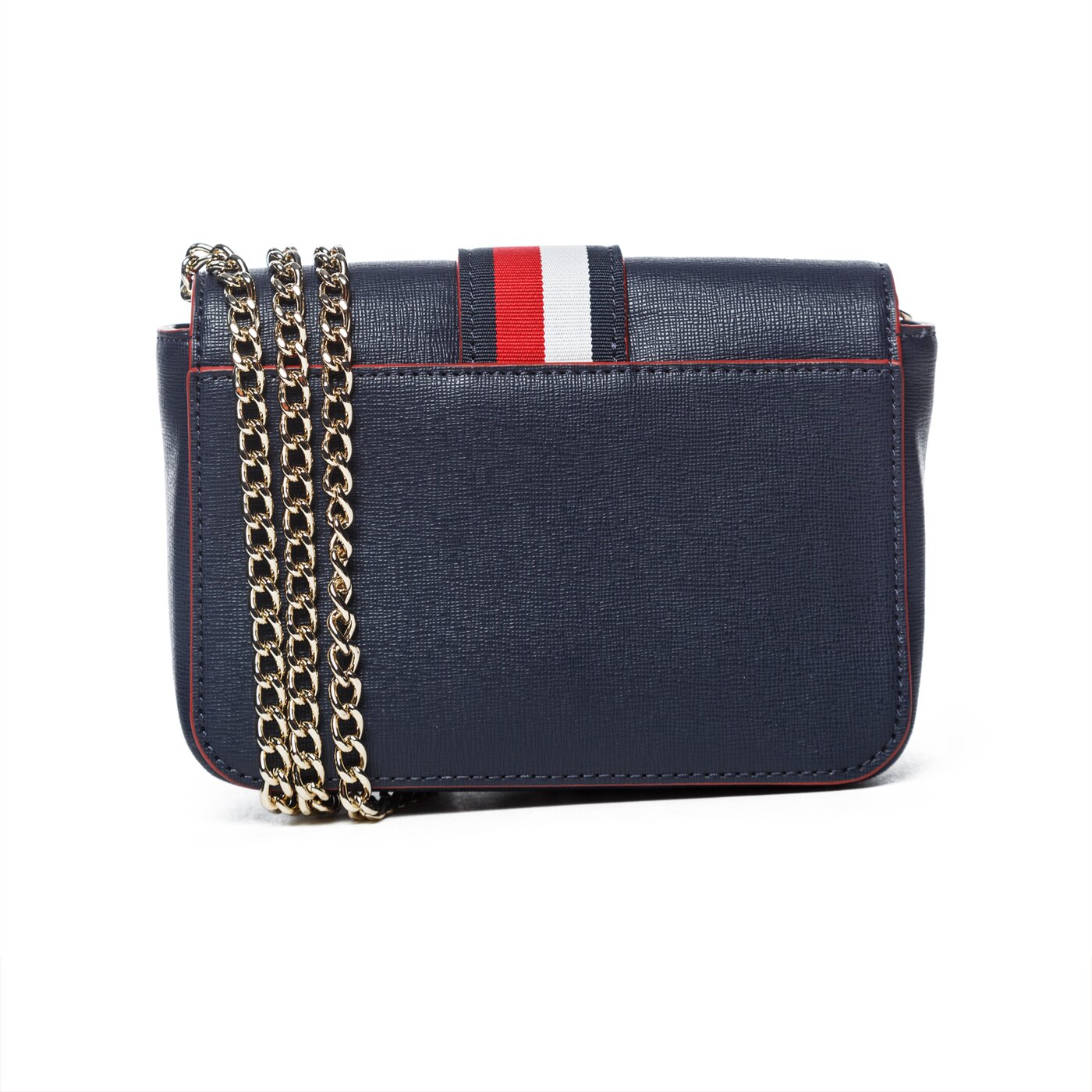 Damska torebka TOMMY HILFIGER TOREBKA HERITAGE MINI XOVER aw0aw05650413 kolor granatowy