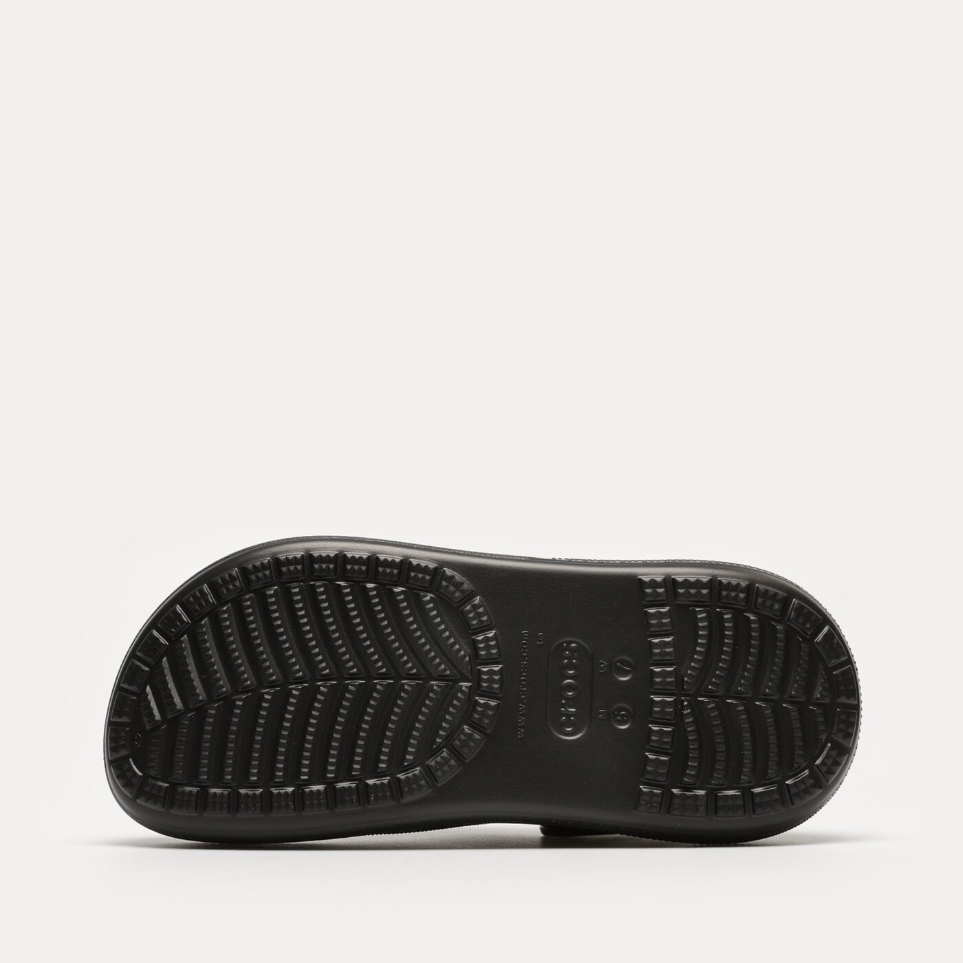 Damskie sandały CROCS CLASSIC CRUSH CLOG 207521-001 kolor czarny