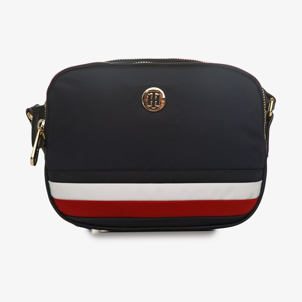 Damska torebka TOMMY HILFIGER TOREBKA POPPY CROSSOVER CORP aw0aw104400gy kolor granatowy