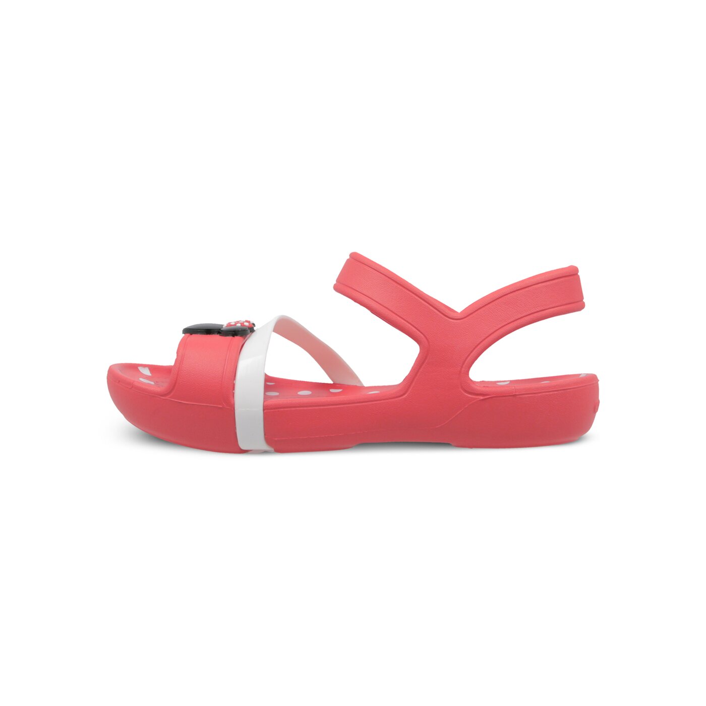 Dziecięce sandały / klapki CROCS LINA MINNIE SANDAL K 2049998c1k kolor czerwony