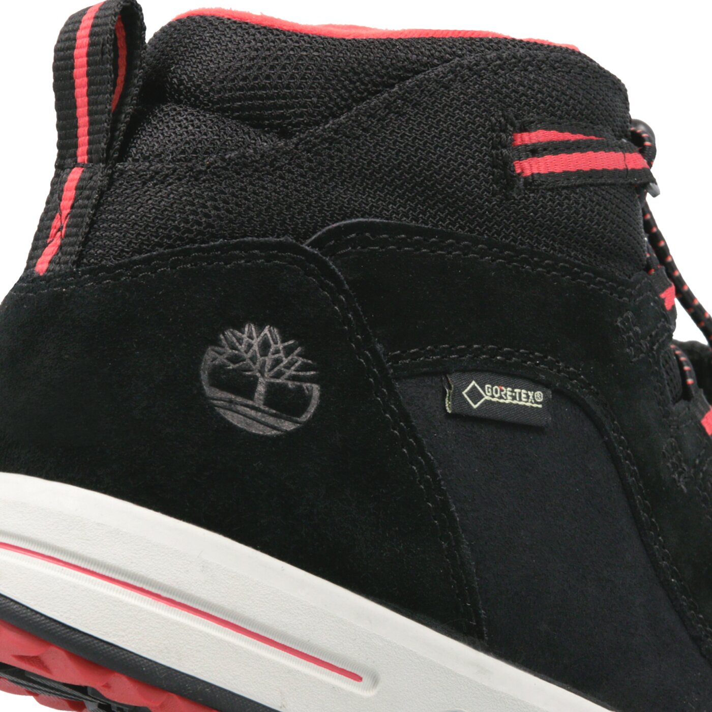 Dziecięce buty outdoor / trekkingowe TIMBERLAND CITY STOMP BUNGEE MID GTX a1qc5 kolor czarny