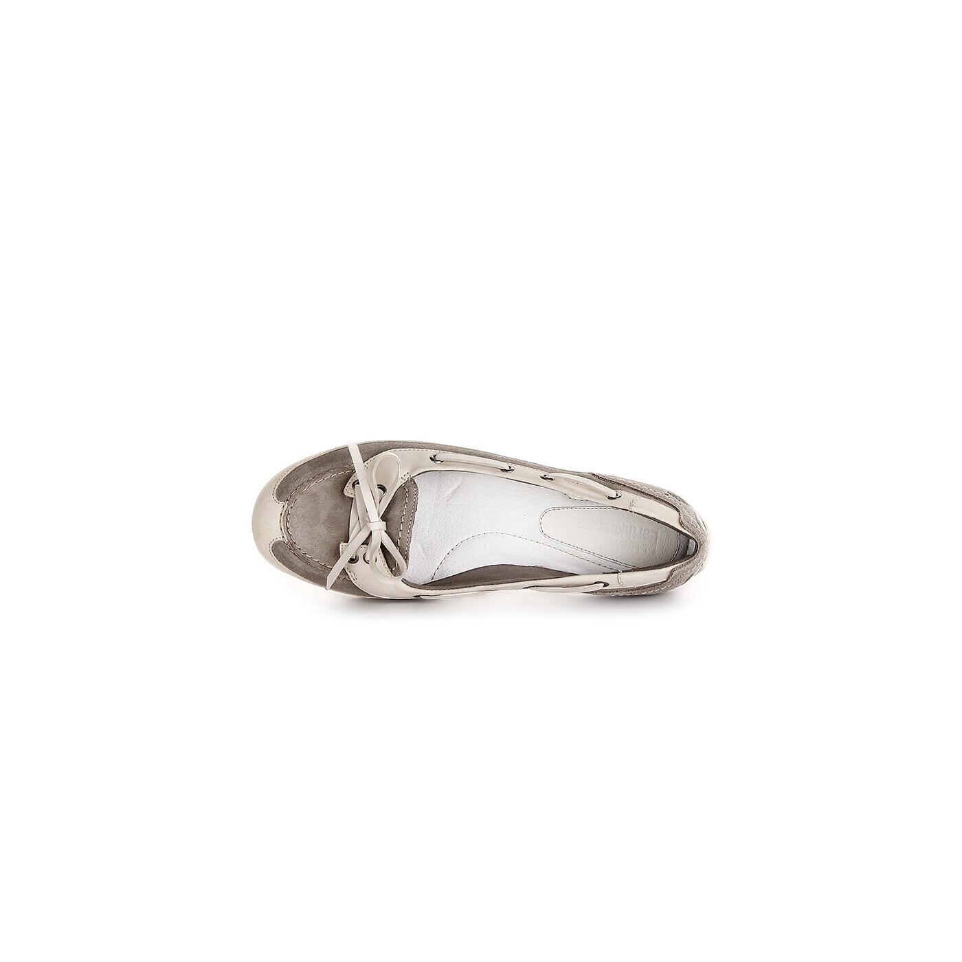 Damskie baleriny (buty) TIMBERLAND EK BOOTHBAY BOAT SHOE 3908r kolor szary