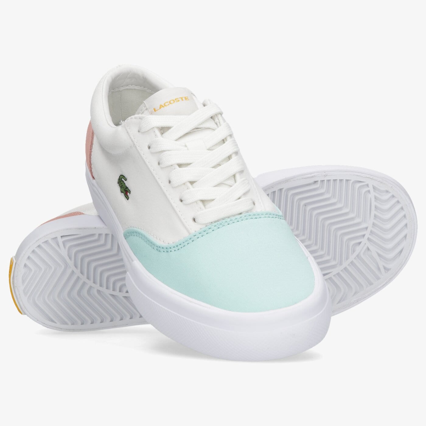 Damskie trampki LACOSTE JUMP SERVE LCE 0722 2 CFA 743cfa0007t66 kolor biały