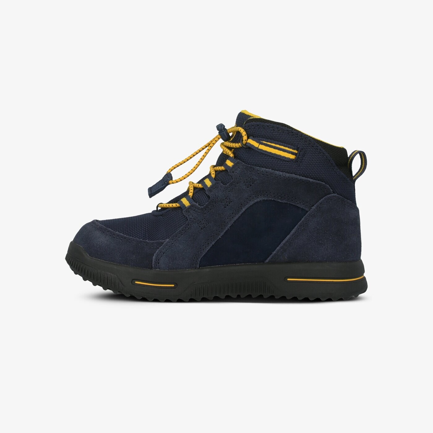 Dziecięce buty outdoor / trekkingowe TIMBERLAND CITY STOMP BUNGEE MID GTX tb0a21dh0191 kolor granatowy