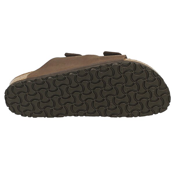 Męskie klapki BIRKENSTOCK ARIZONA  652393 kolor brązowy