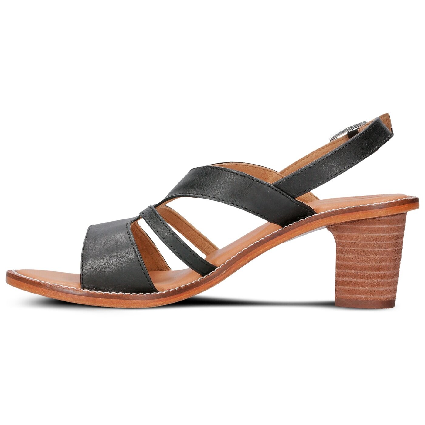 Damskie sandały EMU ISLA BLACK w11731black kolor czarny