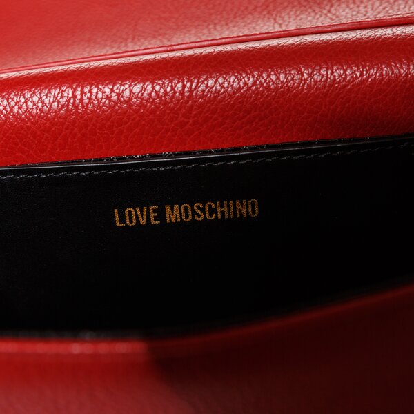 Damska torebka LOVE MOSCHINO TOREBKA CLUTCH BAG jc4291pp0dkc0500 kolor czerwony
