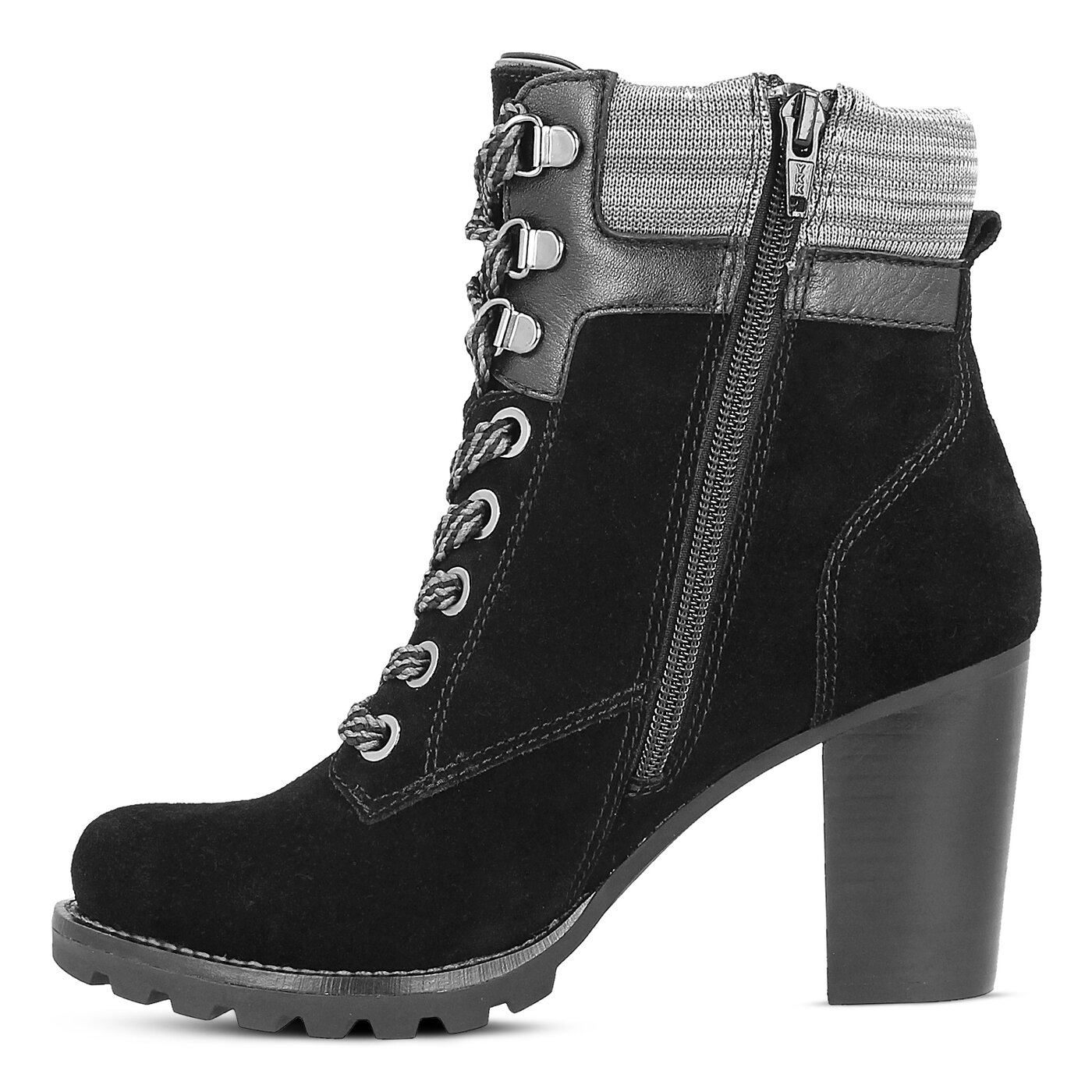 Damskie botki / sztyblety TOMMY HILFIGER ISABELLA 18B fw0fw01537990 kolor czarny