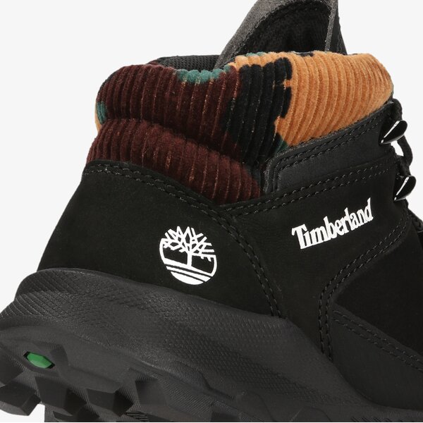 Dziecięce buty outdoor / trekkingowe TIMBERLAND BROOKLYN EURO SPRINT tb0a2gvh0011 kolor czarny