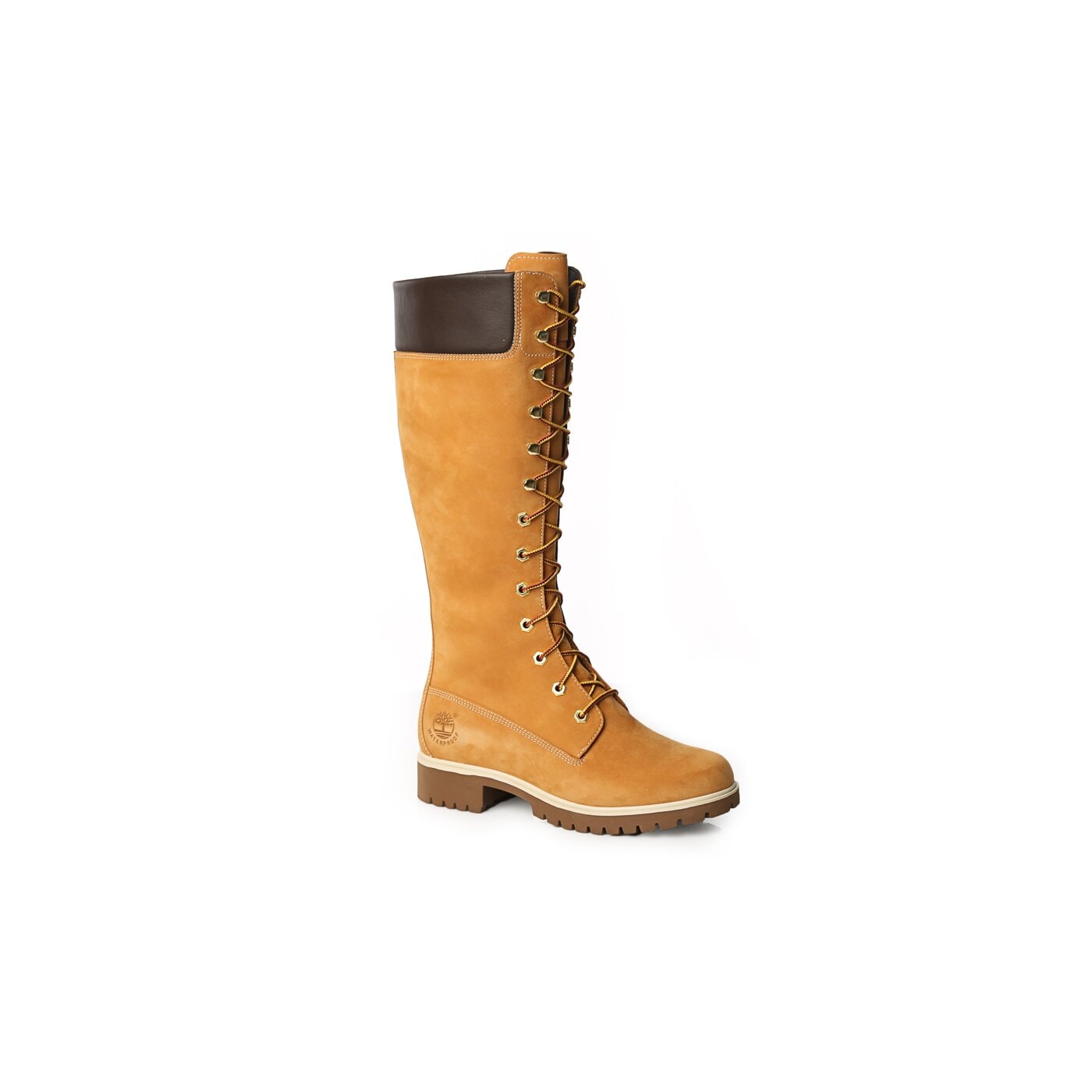 Damskie trapery TIMBERLAND PREMIUM 14 INCH LACE UP WP BOOT  tb13752r2311 kolor żółty
