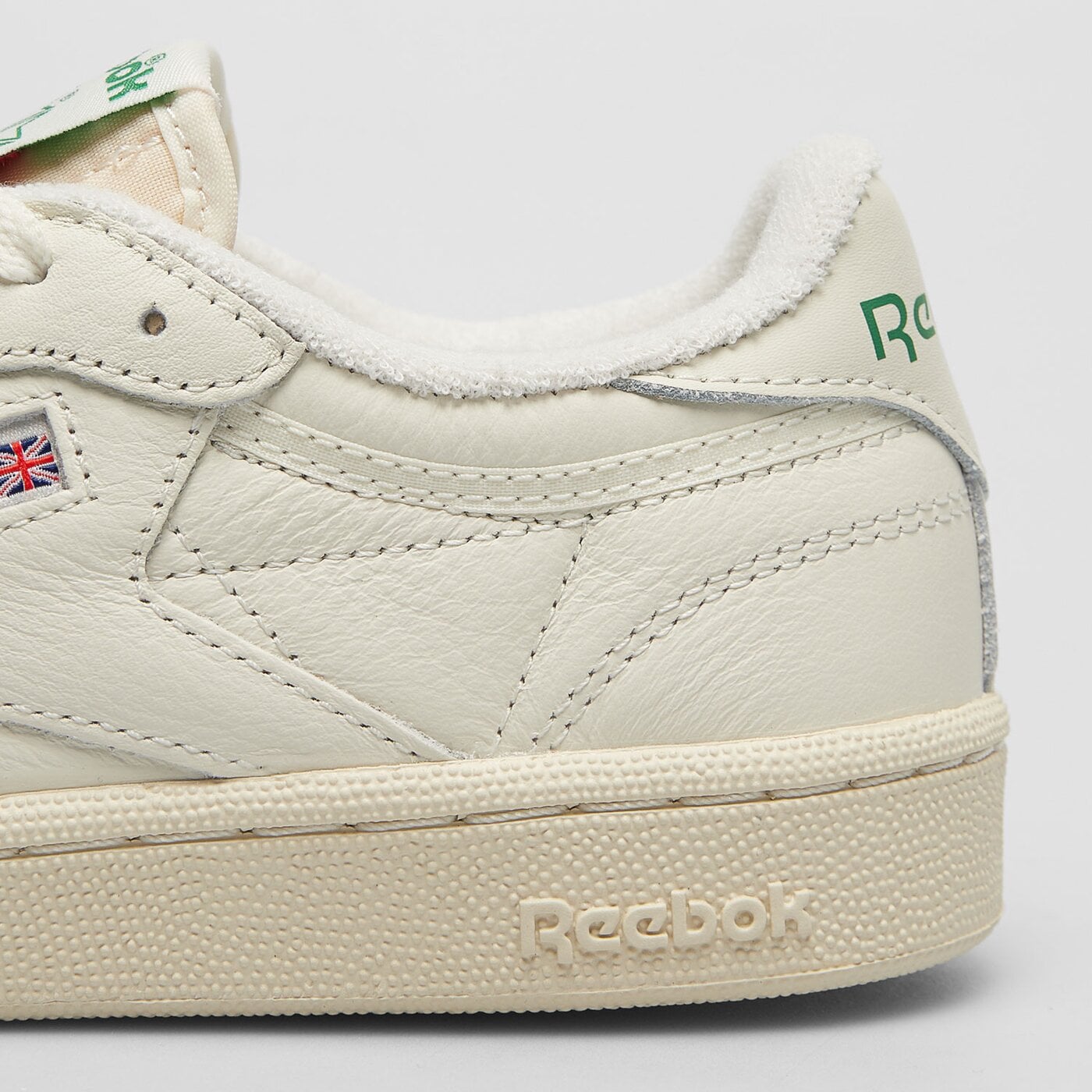 Damskie sneakersy (buty) REEBOK CLUB C 85 VINTAGE 100007797 kolor beżowy